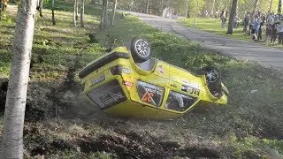 Rally Talsi 2017 VW Golf Crash E.Joteika