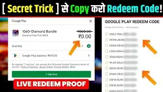 Free Unlimited Google Play Redeem Codes 😍 | free Google play Redeem codes trick | gplay redeem code