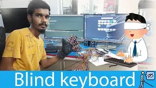 Blind keyboard in Tamil || Project