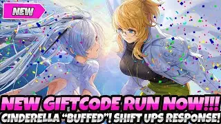 *BREAKING NEWS* NEW GIFT CODE! RUN NOW! CINDERELLA BUFFED!! SHIFT UP RESPONSE (Nikke Goddess Victory