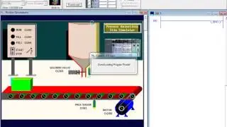 PLC - LogixPro - Silo - Ladder Logic (Silo Simulator)