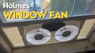 Holmes Digital Twin Blade Window Fan | $24.00