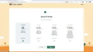 Log hero verification screencast