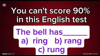 English Grammar and Vocabulary Quiz