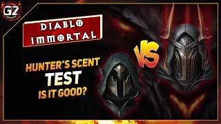 Hunter's Scent Vs False Manifesto - TEST | New Helm | Diablo Immortal