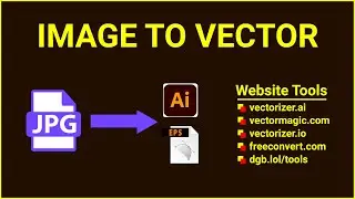Image To Vector Free Converter Website - Vectorizer.Ai Online Vector Image Converter Bangla Tutorial