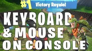 USING KEYBOARD AND MOUSE ON CONSOLE! - Fortnite Allows This??