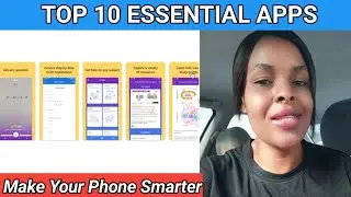 10 ESSENTIAL APPS To Smarten Your Phone - You Never Know You Need Them