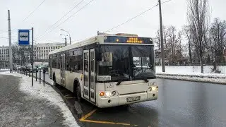 Автобус, маршрут №1 ЛиАЗ-5292.20 б.2234 (12.02.2023) Санкт-Петербург