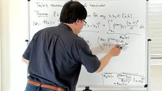 Proof of Taylor's theorem with integral remainder