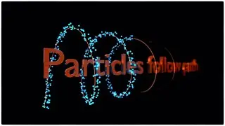 Make particles follow curve path | Blender Beginners tutorial