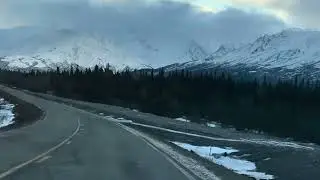 Icy mountain