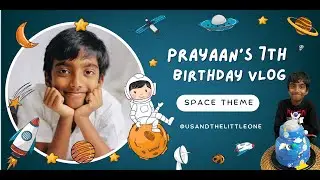 Space-Themed Birthday Party at Home | DIY Invites + Gift Ideas for 7-Year-Olds