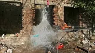 WATER BALLOON IN SUPER SLOW MOTION #SHORTS