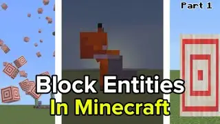 Block Entities In Minecraft Bedrock | Command Tutorial