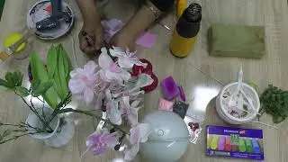 8-sinf. Arxideya gullari. Архидея(светы) гулларини ясаш.D.Mamatov.