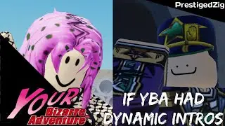 If YBA Had Dynamic Intros