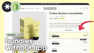 How to add Bundle to your Shopify Store for FREE - Shopify Bundles