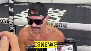 Caleb Plant vs Trevor McCumby workout
