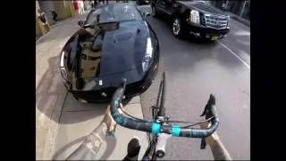 Crash ferrari Brumotti bike in Beverlyhills