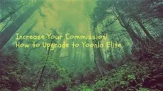 Quick Step To Increase Commission By Upgrade To Yoonla Elite