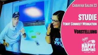 Caravan Salon 2023 - Vorstellung Fendt Connect Studie Workation | Happy Camping