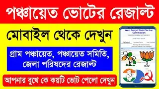 Panchayat Vote Result In West Bengal 2023 | Panchayat Vote Result 2023