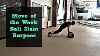 Ball Slam Burpees Exercise