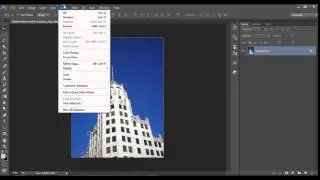 How to inverse the selected area in Photoshop