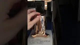 Golden Thinker lamp Touch contro three color light Night Light #lamp #nightlight #light #tablelamp