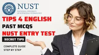 TIPS FOR NUST ENTRY TEST | HOW TO PREPARE FOR ENGLISH | TIPS TO PASS NUST ENTRY TEST