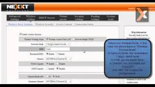 Horizontal Firmwares: Setup Wireless Connections