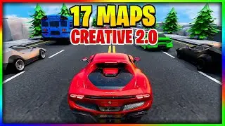 🏎️ best 17 FORTNITE RACING MAPS in CREATIVE 2.0! - CAR RACE Fortnite creative code 🚗
