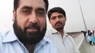 Enjoying lovely season of RAINBOW with Nasir Merani at Chanab River Muzaffer to Multan