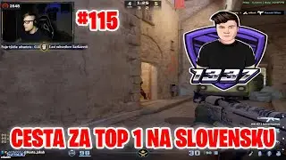 FACEIT - CESTA ZA TOP 1 NA SLOVENSKU #115 | rdo1337