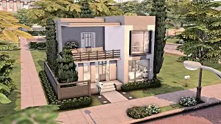 MODERN STARTER HOUSE 💎 Limited Pack | The Sims 4 Speed Build | No CC