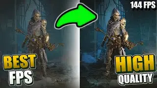 Diablo 4 BEST SETTINGS! NO LAG, MAX FPS in Diablo 4! Diablo FPS, & Diablo Lag!