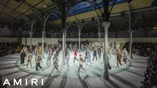 AMIRI AUTUMN-WINTER 2023 RUNWAY SHOW | LIVE PERFORMANCE BY DJ PREMIER