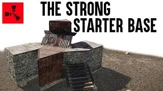 Rust Base Building - Strong Rust Starter Base (Not A Rust Bunker Base) Rust Base Design