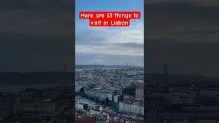 13 things to visit in LISBON PORTUGAL 2024 (MUST SEE) #portugal #lisbon #lisbonlife #lisbontravel
