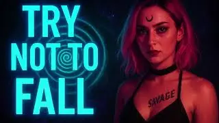 TRY NOT TO FALL — Deep Focus Hypnosis Challenge (Black Screen)