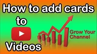 How to add cards to youtube videos | Tech Point