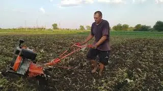 ПЕРВЫЕ РАБОТЫ НА МОТОБЛОКЕ.