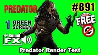 Predator Green Screen 3D Test