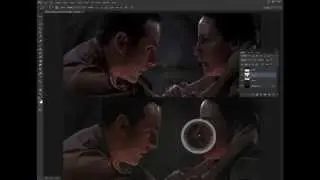 Time Lapse Digital Paining Event Horizon