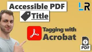 PDF Accessibility 🏷️ How To Tag the Title With Adobe Acrobat