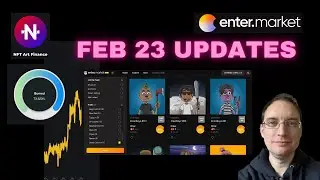 NFT Art Finance - Token Burn and Enter.Market News