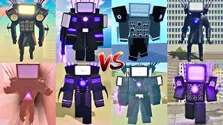 Evolution of Titan TV MAN in Different Roblox SKIBIDI TOILET Roleplay