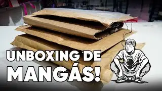 UNBOXING DE MANGÁS COM ALGUMAS DECEPÇÕES...