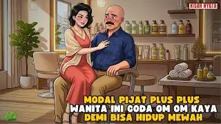 MODAL PIJAT PLUS PLUS WANITA INI GODA OM OM KAYA  DEMI BISA HIDUP MEWAH || ANIMASI AZAB